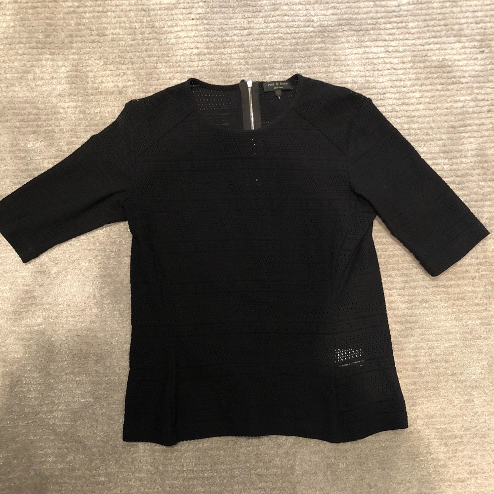 Rag & bone fitted top size m